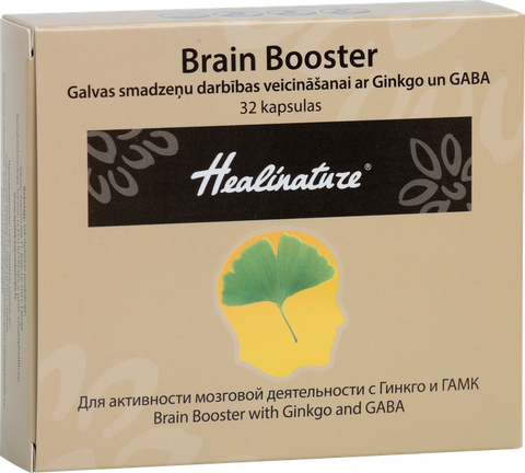 HEALINATURE Smadzeņu stiprinošas kapsulas, 32 vienības