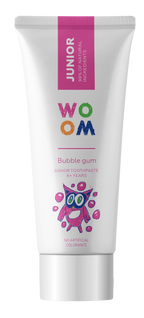 WOOM Junior Bubble Gum zobu pasta 6+ gadiem, 50 ml