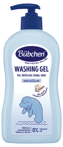 BUBCHEN Mazgāšanās želeja 400 ml saudzīgai sejai, matiem un ķermenim
