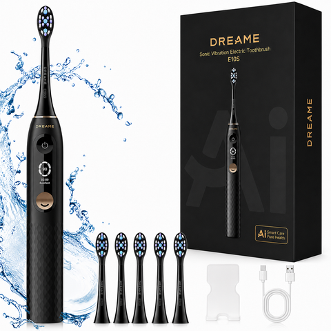 DREAME Sonic E10S Black - elektriskā zobu birste (1 vienība)