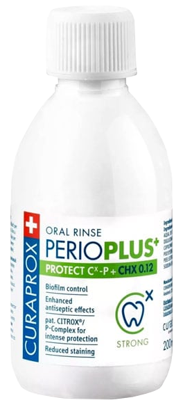 CURAPROX Perio Plus Protect 0.12% Hlorheksidīna mutes skalojums, 200 ml