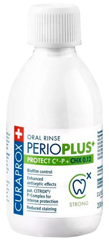CURAPROX Perio Plus Protect 0.12% Hlorheksidīna mutes skalojums, 200 ml