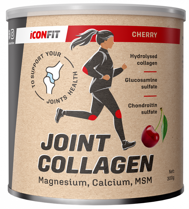 ICONFIT kolagēns locītavām ar ķiršu garšu, 300 g pulveris