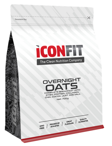 ICONFIT Overnight Oats Apple-Cinnamon - putru maisījums 1000 g