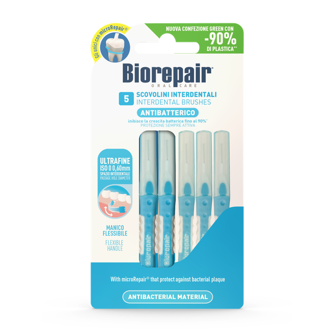 BIOREPAIR Super Fine starpzobu birstītes - komplekts 5 gab.