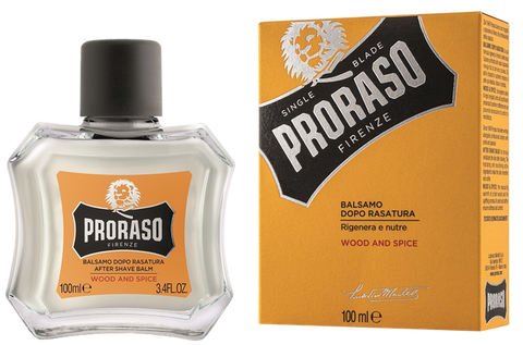 PRORASO balzams pēc skūšanās Wood and Spice, 100 ml