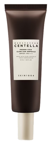 SKIN1004 Madagascar Centella Probio-Cica Glow Sun Ampoule — 50 ml saules aizsargkrēms