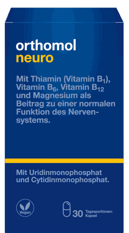 ORTHOMOL Neuro, 30 kapsulu iepakojums