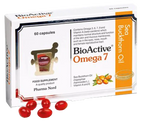 PHARMA NORD Omega7 Bioactive Smiltsērkšķu eļļas kapsulas, 60 gab.
