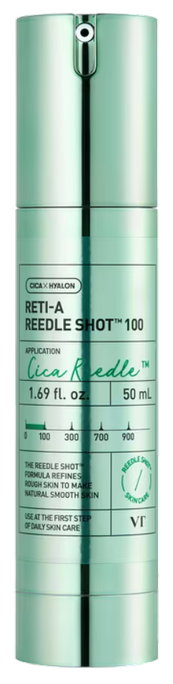 VT COSMETICS Reti-A Reedle Shot 100, 50 ml — Ādas tekstūras uzlabojošais serums