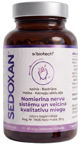 SEDOXAN mīkstās kapsulas (60 gab.) — SI BIOTECH