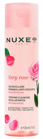 NUXE Very Rose micelārais ūdens nomierinošais attīrošais, 200 ml
