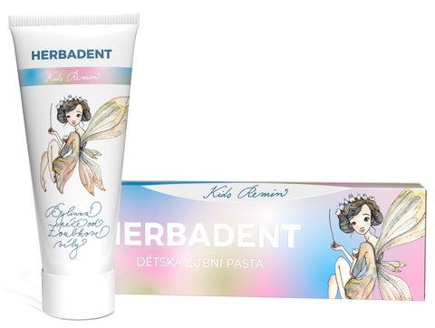 HERBADENT Kids Remin 3+ zobu pasta bērniem, 75 g