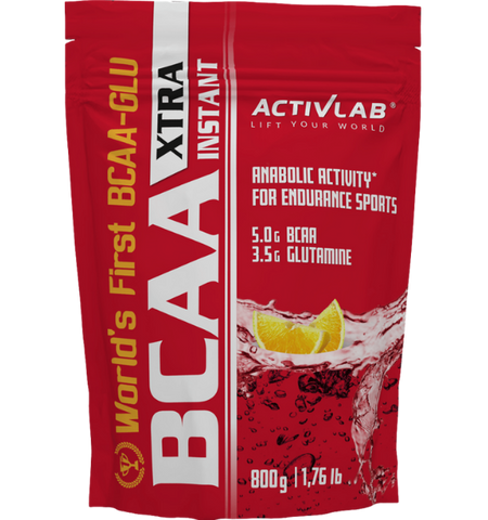 Pulveris BCAA XTRA ar Citronu Garšu no ACTIVLAB, 800 g