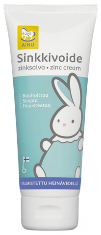 AINU Baby ķermeņa krēms ar cinku, 100 ml