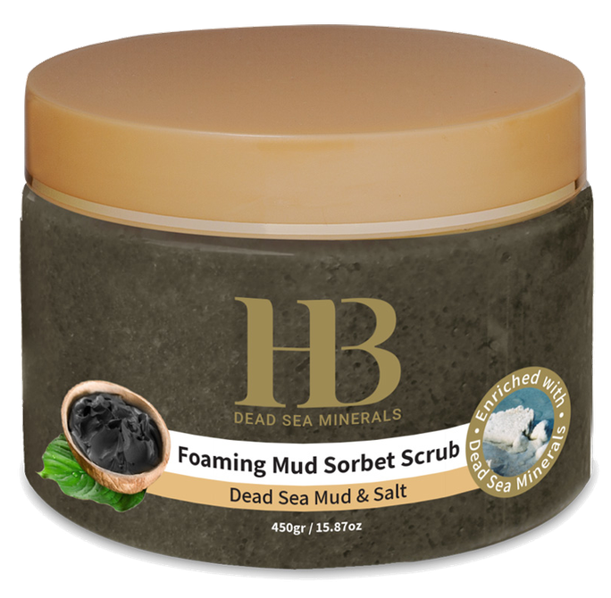 Dead Sea Minerals Foaming Mud Sorbet skrubis HEALTH&BEAUTY, 450 g