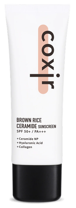 COXIR saules aizsargkrēms ar brūnajiem rīsiem SPF50+ PA+++, 50 ml