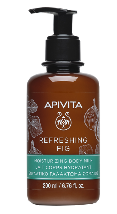 APIVITA Ķermeņa pieniņš ar vīģu ekstraktu, 200 ml