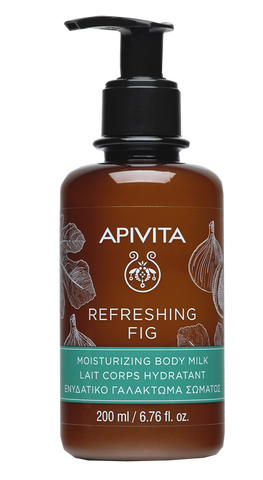 APIVITA Ķermeņa pieniņš ar vīģu ekstraktu, 200 ml