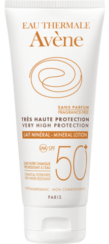 AVENE Minerālu saules aizsarglīdzeklis ar ļoti augstu aizsardzības līmeni SPF50+, 100 ml