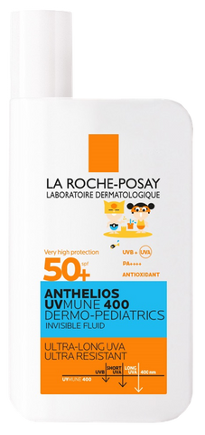 LA ROCHE-POSAY Anthelios UVMune 400 SPF50+ bērnu dermāls fluīds, 50 ml