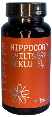 HIPPOCOR kapsulas ar smiltsērkšķu sēklu eļļu Omega-3,6,9, 60 gab.