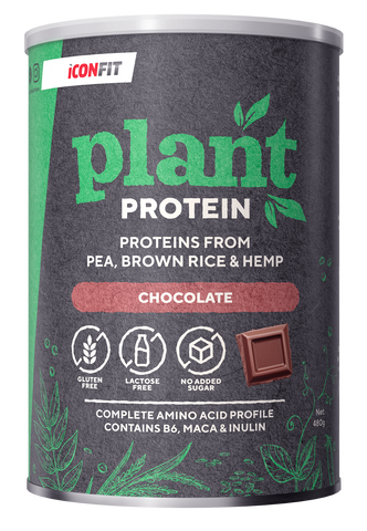 ICONFIT Augu Proteīns Šokolādes Pulveris - 480 g