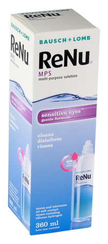 RENU Multi Plus Sensitive eyes šķīdums kontaktlēcām 360 ml