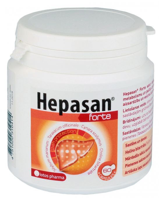 HEPASAN Forte 60 kapsulas