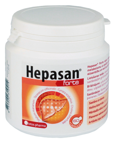 HEPASAN Forte 60 kapsulas