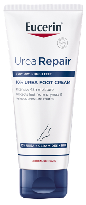 EUCERIN UreaRepair 10% krēms pēdu kārtībai, 100 ml