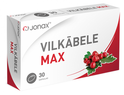 JONAX Max vilkābeles kapsulas, 30 gab.