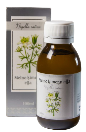 ŠAAR Melno ķimeņu eļļa 100 ml