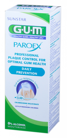GUM Paroex mutes skalojamais līdzeklis ar 0,06% CHX, 500 ml
