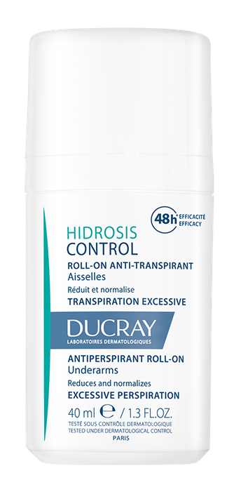 DUCRAY Hidrosis Control antiperspirants, 40 ml rullītis