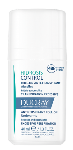 DUCRAY Hidrosis Control antiperspirants, 40 ml rullītis
