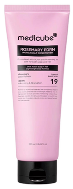 MEDICUBE Rosemary PDRN kondicionieris matiem un galvas ādai, 250 ml