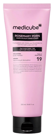 MEDICUBE Rosemary PDRN kondicionieris matiem un galvas ādai, 250 ml