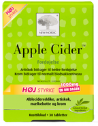 NEW NORDIC Ābolu sidra tabletes Mega Stiprumā, 30 gab.
