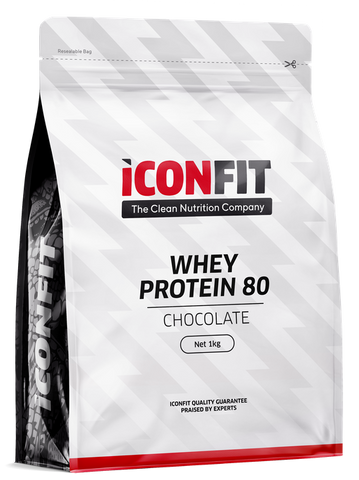 ICONFIT Sūkalu Proteīns 80 - Šokolādes pulveris, 1 kg