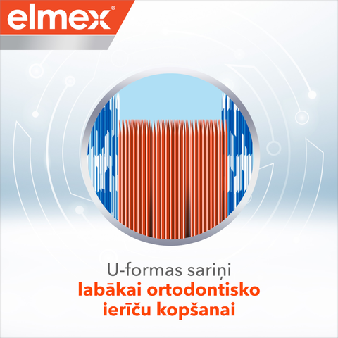 ELMEX Expert Ortho Precision zobu birste, 1 gab.