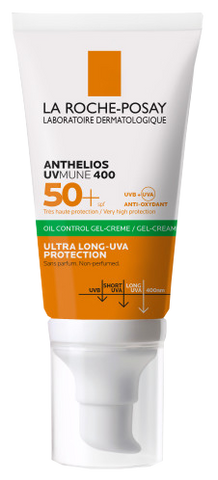 LA ROCHE-POSAY Anthelios SPF 50+ želeja-krēms ar iedarbīgu taukraču kontroli, 50 ml