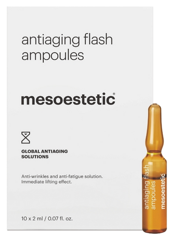 MESOESTETIC Antiaging Flash ampulas (10 gab., 2 ml)