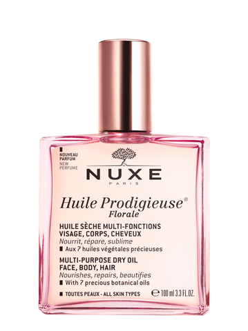 NUXE Florale Huile Prodigieuse — 100 ml dārgano augu eļļu maisījums