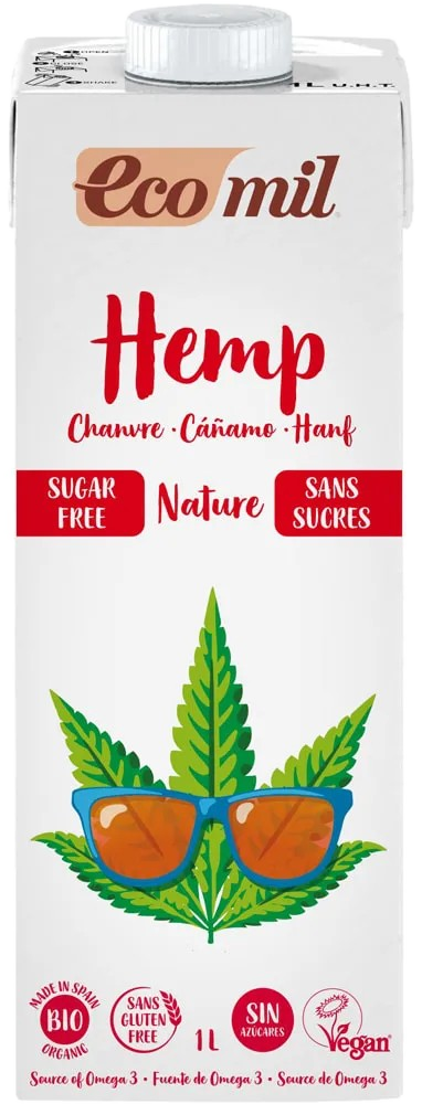 ECOMIL Hemp Nature dzēriens, 1000 ml