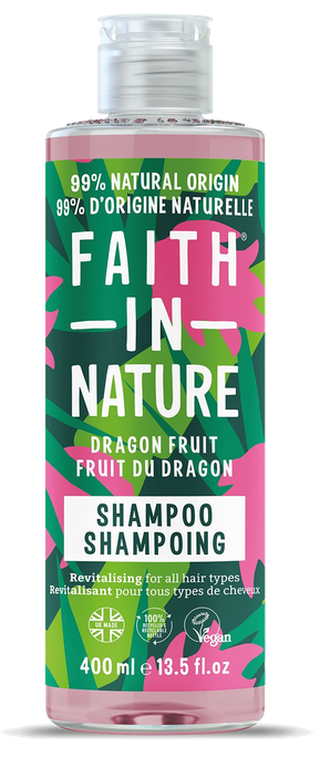 FAITH IN NATURE Pūķa augļu šampūns, 400 ml