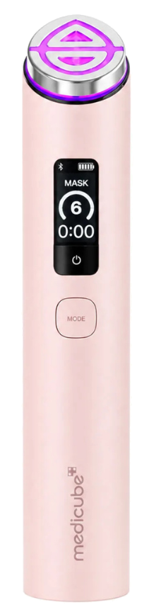 MEDICUBE Age-R Booster Pro X2 Pink — sejas aprūpes masāžas ierīce, 1 vienība