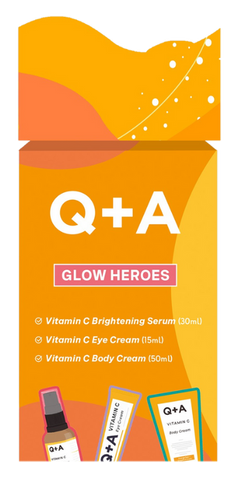 Gaisminošo varonu komplekts Q+A Glow Heroes, 1 gab.
