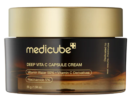 MEDICUBE Deep Vita C Capsule sejas krēms, 55 g