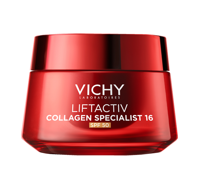 VICHY Liftactiv Collagen Specialist 16 Krēms SPF 50, 50 ml Uzpildes iepakojums